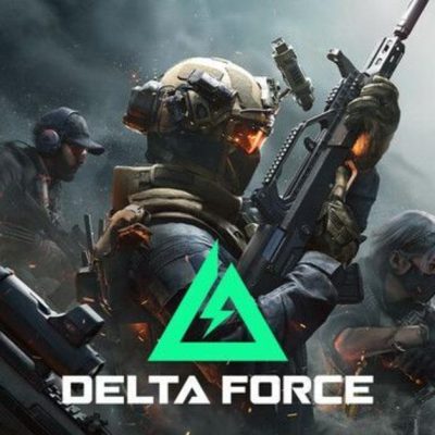 Delta Force Review gameplay showing large scale battlefield combat with multiple players and vehicles