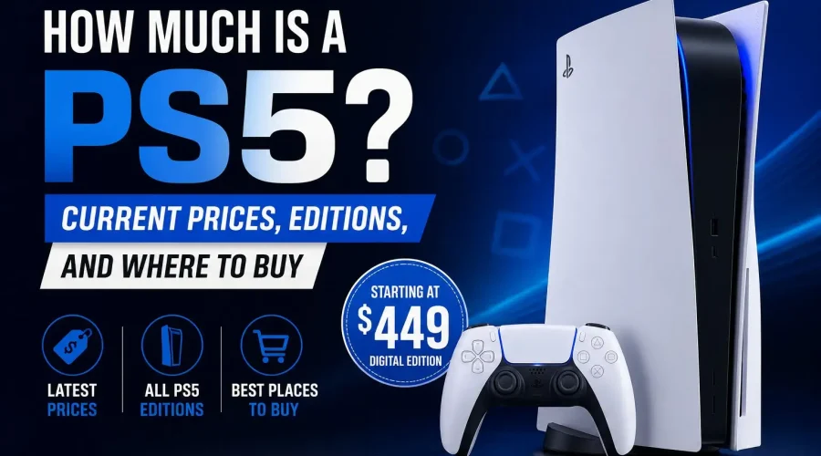 PS5 console with current prices editions and buying guide